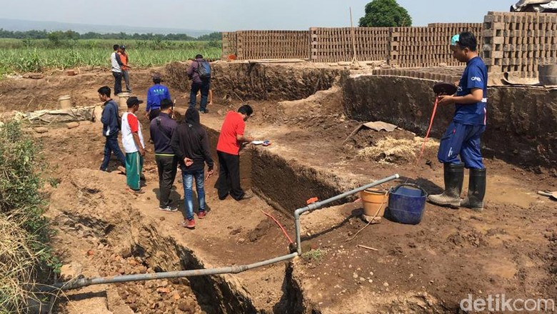 Sisa-sisa Peninggalan Kerajaan Majapahit Ditemukan di Mojokerto