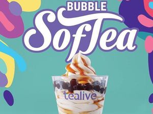 Lembut Kenyal, Soft Ice Cream dengan Tambahan Boba Lembut Kenyal, Soft Ice Cream dengan Tambahan Boba