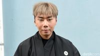 Pulang dari Jepang, Roy Kiyoshi tampil dengan Yukata