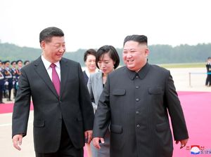 Peringatan 73 Tahun Korut, Presiden China Kirim Pesan Khusus ke Kim Jong-Un