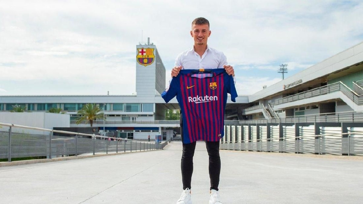 Mike van Beijnen, bek baru Barcelona asal Belanda (Instagram @FCBarcelona)
