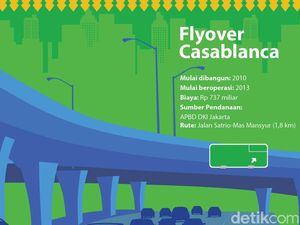 Wajah Baru Jakarta: Casablanca Punya Jalan Layang Wajah Baru Jakarta: Casablanca Punya Jalan Layang