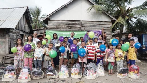 Peduli Sosial, Grab Berbagi untuk Pendidikan Anak-anak Yatim