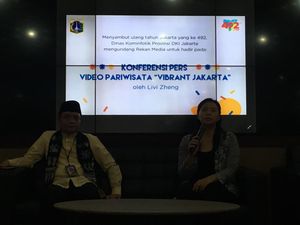 HUT Ke-492, Pemprov DKI Luncurkan Film Promosi Wisata Garapan Livi Zheng