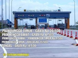 Tarif Tol Pasuruan-Probolinggo akan Diberlakukan Mulai 26 Juni