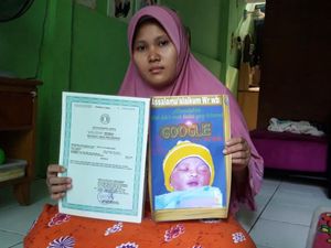 Viral! Bayi Laki-laki di Bekasi Ini Diberi Nama Google