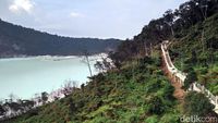 Foto: Liburan Sekolah ke Kawah Putih, Ada Skywalk Instagrammable