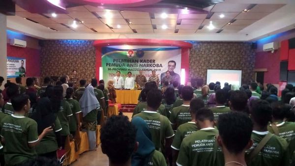 200 Kader Pemuda Anti Narkoba Maluku Dikukuhkan