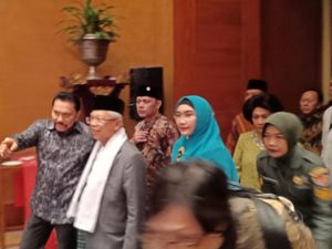 Maruf Amin Hadiri Halalbihalal Purnawirawan TNI