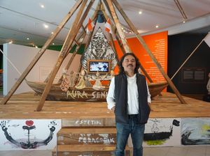 Tisna Sanjaya Sandingkan Pancasila dan Khilafah di Galeri Nasional Australia