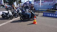 Semarak Blue Core Yamaha Motor Show di Palu
