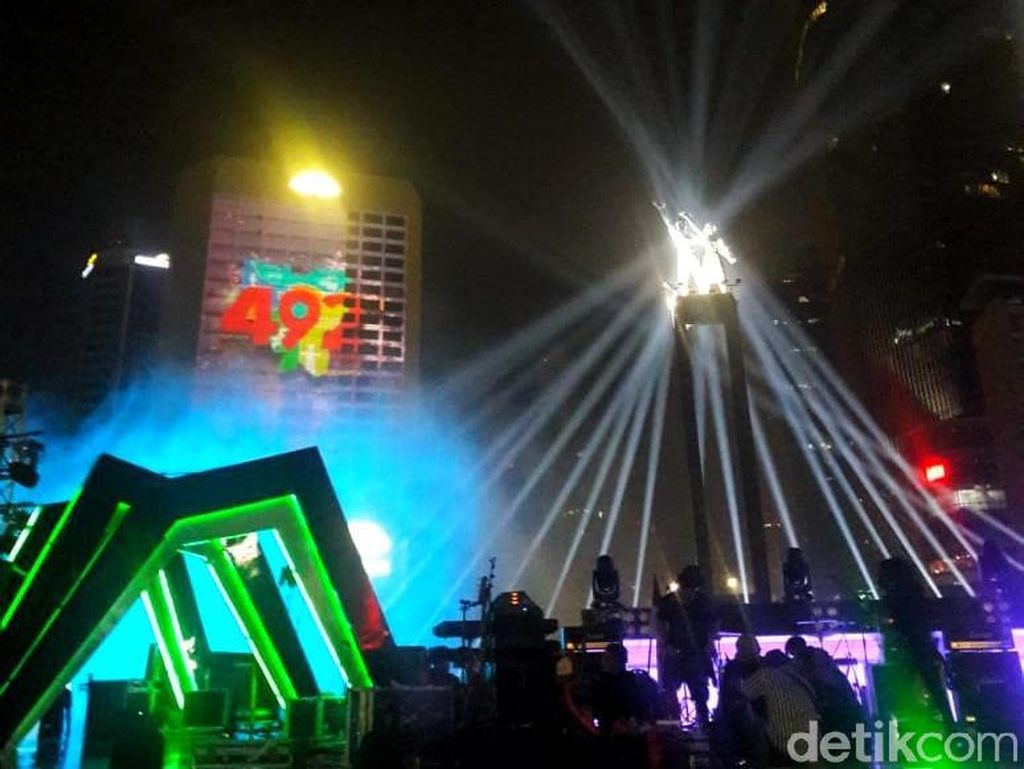 Ini Bocoran Serunya Perayaan HUT Jakarta di Bundaran HI Malam Ini Ini Bocoran Serunya Perayaan HUT Jakarta di Bundaran HI Malam Ini