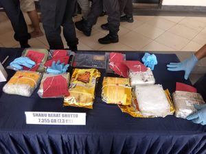 Polres Jaktim Tangkap 3 Bandar, 7,3 Kg Sabu Disita
