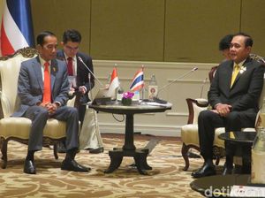 Jokowi Gelar Pertemuan Bilateral dengan PM Thailand di Sela KTT ASEAN