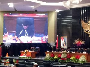 Anies Pamer Capaian di Paripurna HUT DKI: WTP-Penghargaan Bidang Kesehatan Anies Pamer Capaian di Paripurna HUT DKI: WTP-Penghargaan Bidang Kesehatan