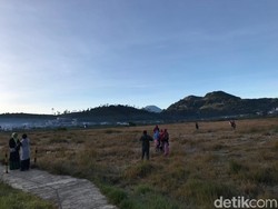 Ada Fenomena Embun Es di Dieng, Wisatawan Datang Sejak Pagi