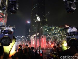 HUT DKI Usai, Lalin Menuju Bundaran HI Kembali Dibuka HUT DKI Usai, Lalin Menuju Bundaran HI Kembali Dibuka