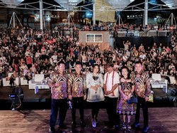 Dancing Fountain dan Via Vallen Lengkapi Kemeriahan di Saloka