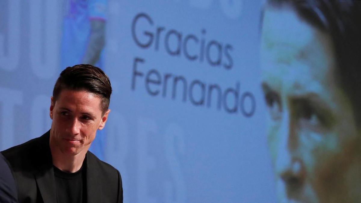 Fernando Torres belum tahu mau apa usai pensiun Agustusu nanti (Issei Kato/REUTERS
