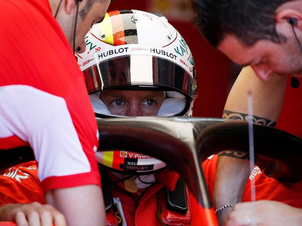 Inkonsistensi Ferrari di Kualifikasi GP Prancis Bikin Vettel Bingung Inkonsistensi Ferrari di Kualifikasi GP Prancis Bikin Vettel Bingung