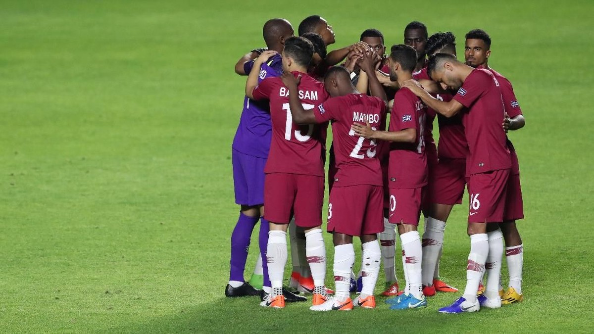 Qatar bertekad untuk mengalahkan Argentina demi lolos ke perempatfinal Copa America 2019 (Foto: Amanda Perobelli/Reuters)