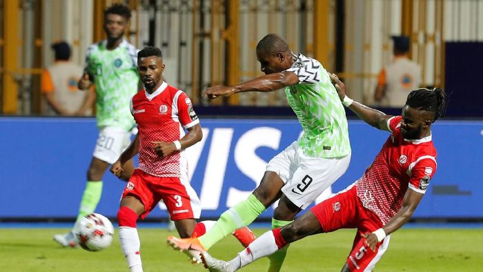 Nigeria menang 1-0 atas Burundi di Piala Afrika 2019 (Foto: Mohamed Abd El Ghany/Reuters)