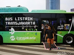 14 Ribu Orang Sudah Cicipi Bus Listrik TransJakarta
