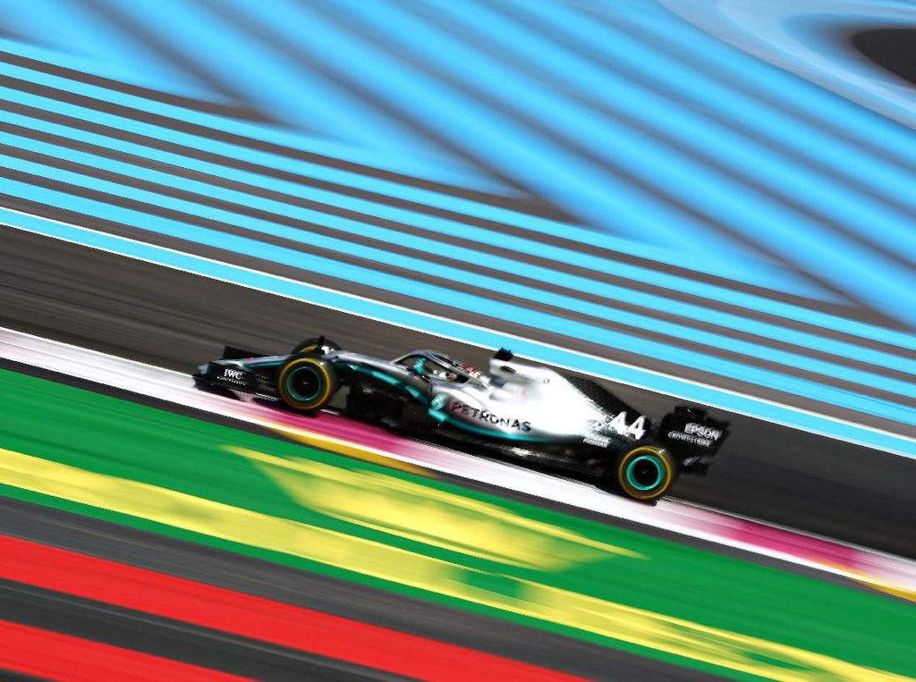 Lewis Hamilton Menangi GP Prancis, Mercedes Finis 1-2