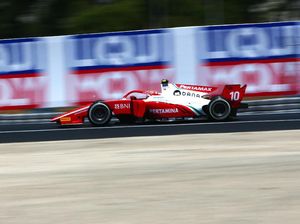 Sean Gelael Gagal Finis di Feature Race F2 Prancis Sean Gelael Gagal Finis di Feature Race F2 Prancis