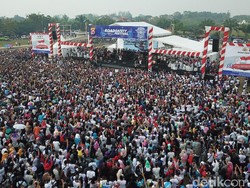 Bersama Ribuan Rider Milenial, Polda Banten Ajak Anti Rusuh Usai Pemilu