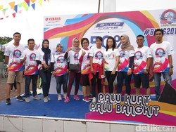 Fun Walk ala Yamaha di Palu Sulteng Seru Abis!