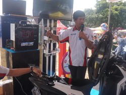 Warga Cilacap Ikut Lomba Tebak Irit Yamaha Mio S, Berapa Hasilnya?