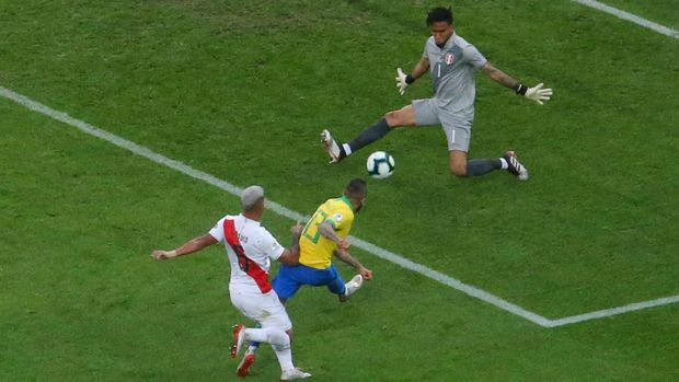 Hasil Copa America 2019: Brasil 5-0 Peru