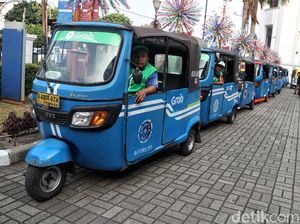 Sang Roda Tiga Ikonik Khas Ibu Kota Menjelma Jadi GrabBajay