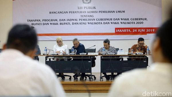 KPU Gelar Uji Publik PKPU Terkait Pilkada Serentak 2020