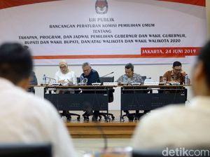 KPU Gelar Uji Publik PKPU Terkait Pilkada Serentak 2020