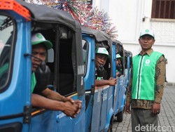 Jadi Mitra Grab, Sopir Bajaj Kini Punya Daya Saing