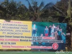 Warga Tuduh Perusahaan Ini Cemari Sungai Hingga Berubah Warna dan Bau