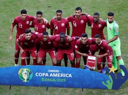Qatar menurunkan pemain seperti Saad Al Sheeb, Bassam Al Rawi, Boualem Khoukhi, Tarek Salman, Pedro Miguel, Hassal Al Haydos, Salem Al Hajri, Abdelaziz Hatim, Karim Boudiaf, Akram Afif, dan Almoez Ali. Ueslei Marcelino/Reuters.
