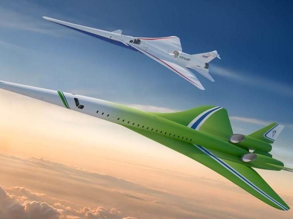 Mengenal Pesawat Supersonik yang Tenang, Tak Meledak