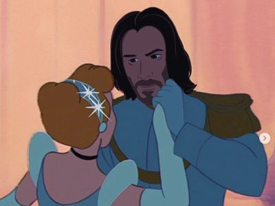 Ini Jadinya Jika Keanu Reeves Menjadi Pangeran Disney
