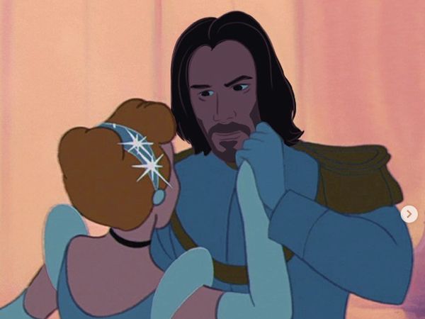 Ini Jadinya Jika Keanu Reeves Menjadi Pangeran Disney