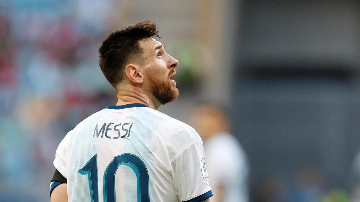 Lionel Messi kembali dipanggil Timnas Argentina usai hukuman larangan bertandingnya berakhir. (Foto: REUTERS/Diego Vara)