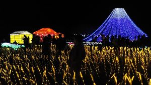 Terhanyut Keindahan Festival Cahaya di Bali