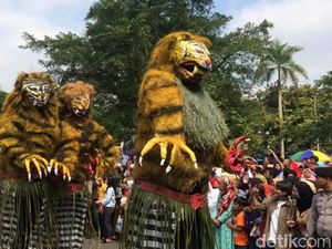 Meriahnya Galuh Ethnic Carnival di Hari Jadi Ciamis