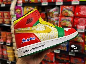 Dijual Rp 3,3 Juta, Begini Proses Pembuatan Sneakers Nike x Indomie