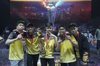  berhasil menjuarai grand final turnamen Mobile Legends Bang Bang South East Asia Cup  √ Tim Indonesia Juarai Turnamen Mobile Legends se-Asia Tenggara