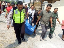 Mayat Perempuan Gegerkan Warga Bantaran Kali Ciujung Serang