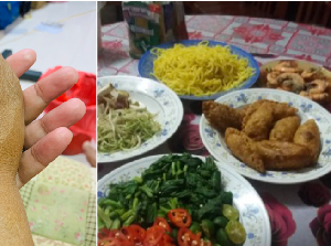 Masak Banyak Tapi Saudara Tak Ada yang Datang, Kisah Keluarga Ini Bikin Sedih
