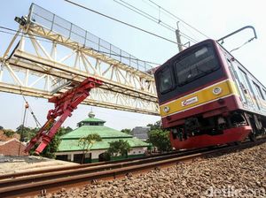 Begini Progres Pembangunan Jalur DDT Jatinegara-Manggarai